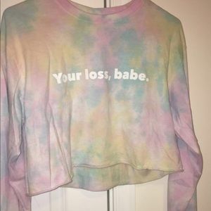 Rue 21 Tie Dye Crop Top